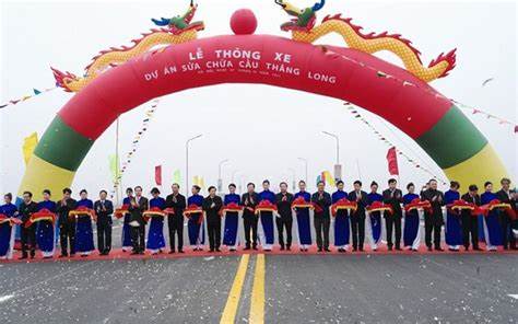 DELI Shear Stud Welding-Thang Long Bridge in Vietnam